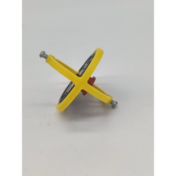 Gyroscope Toy Spinning Top Inertia Physics Science Replacement? Yellow & Red - Picture 4 of 6